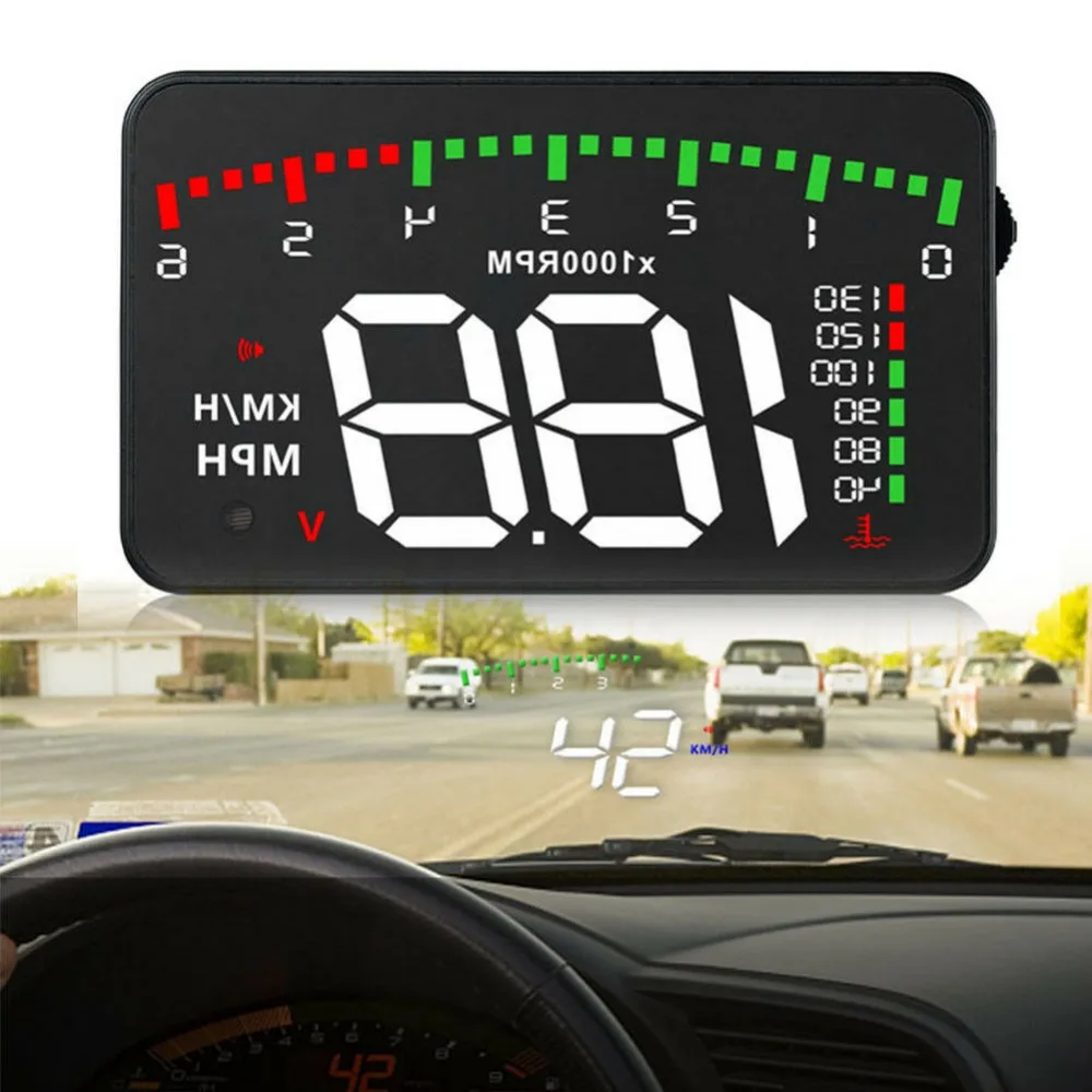 3 5 A900 HUD Head-Up дисплей Автомобильный Стайлинг Hud Дисплей превышение скорости