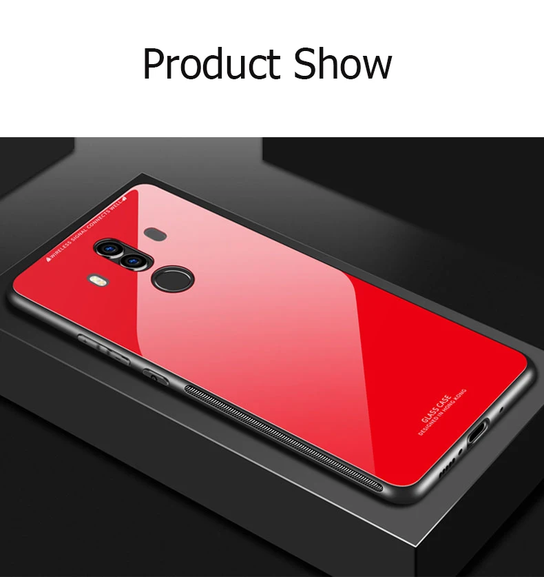 Для huawei mate 20 Lite чехол Роскошный Глянцевый закаленное стекло мягкая силиконовая рамка противоударный жесткий чехол для huawei mate 10 Pro чехол s