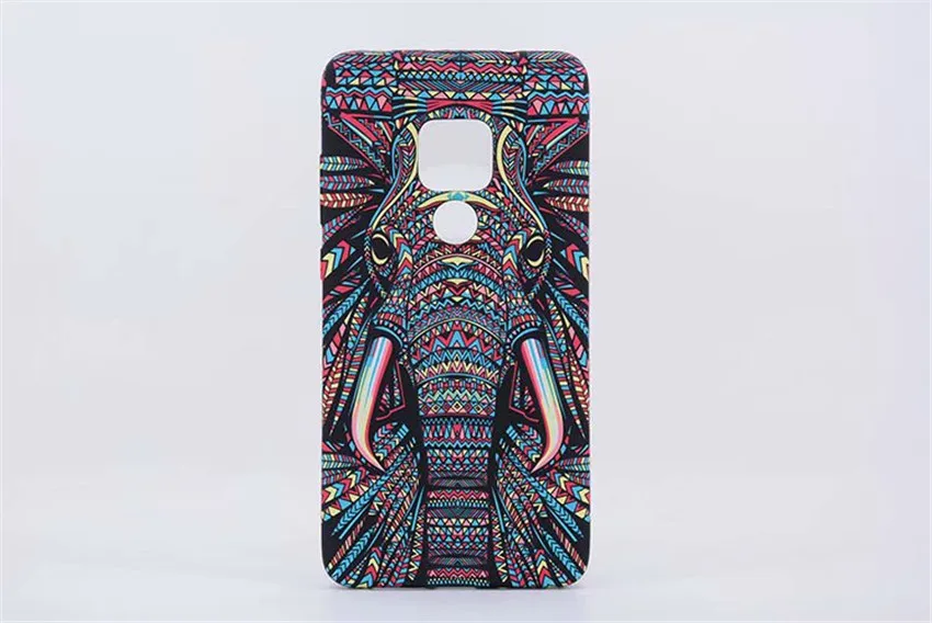 T3 Роскошный Матовый чехол-накладка из ТПУ с животными для huawei P30 Pro mate 20 P20 Pro Lite mate 10 9 8 P9 P10 Plus V9 Honor 8 светящийся мягкий чехол - Цвет: T3