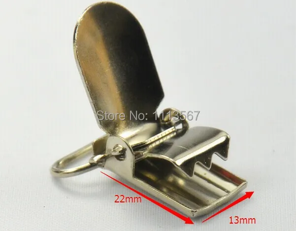 100 шт. металлические зажимы для соски пустышки|clip on sun umbrella|clip art paper bagclip crocodile |