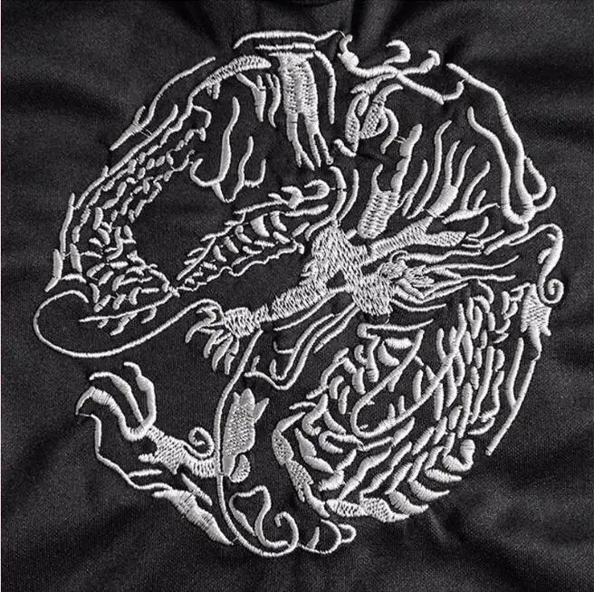 Платье с вышивкой дракона в китайском стиле|Женские платья| |