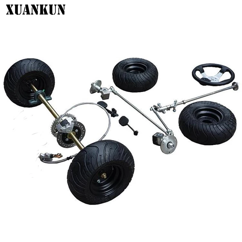 Модифицированный Дрифтерный карт XUANKUN 168CC Модифицированная задняя ось подвеска