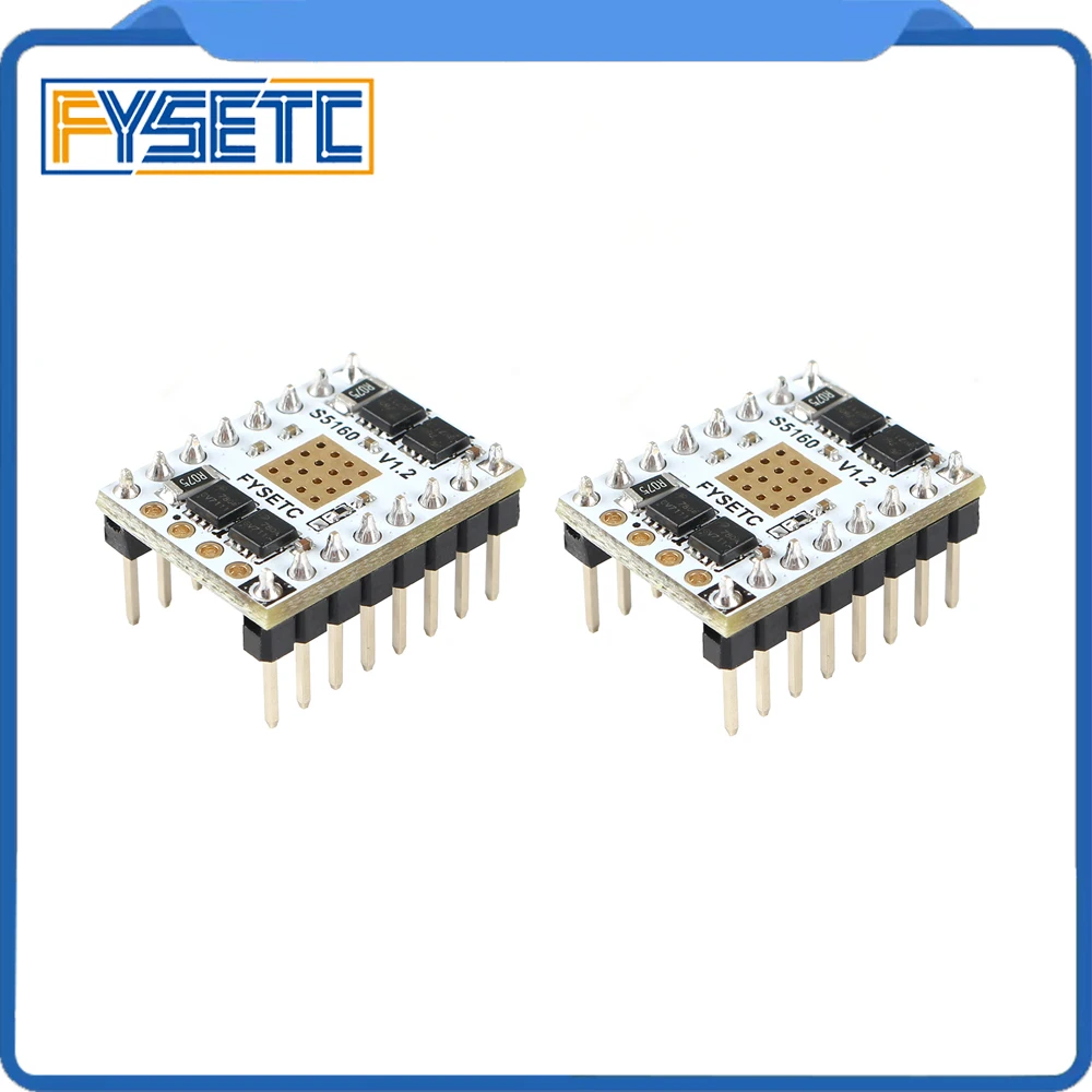 2 шт. 3D принтер части TMC5160 V1.2 SPI Драйвер шагового двигателя S5160 бесшумный драйвер