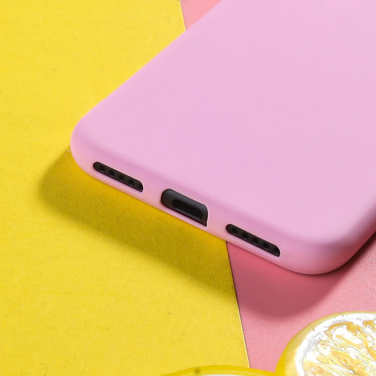 Чехол-накладка для Redmi Note 7 Чехол мобильного телефона Карамельный цвет силикона