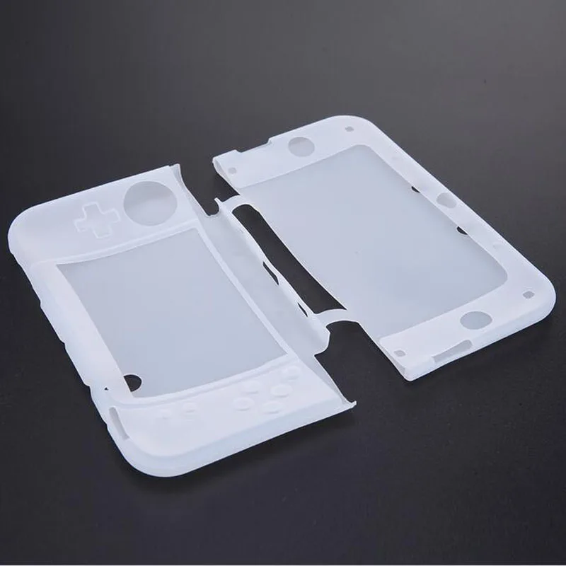 Цветной резиновый мягкий силиконовый чехол для Nintendo New 3DS XL LL 3DSXL/3dsll консоли