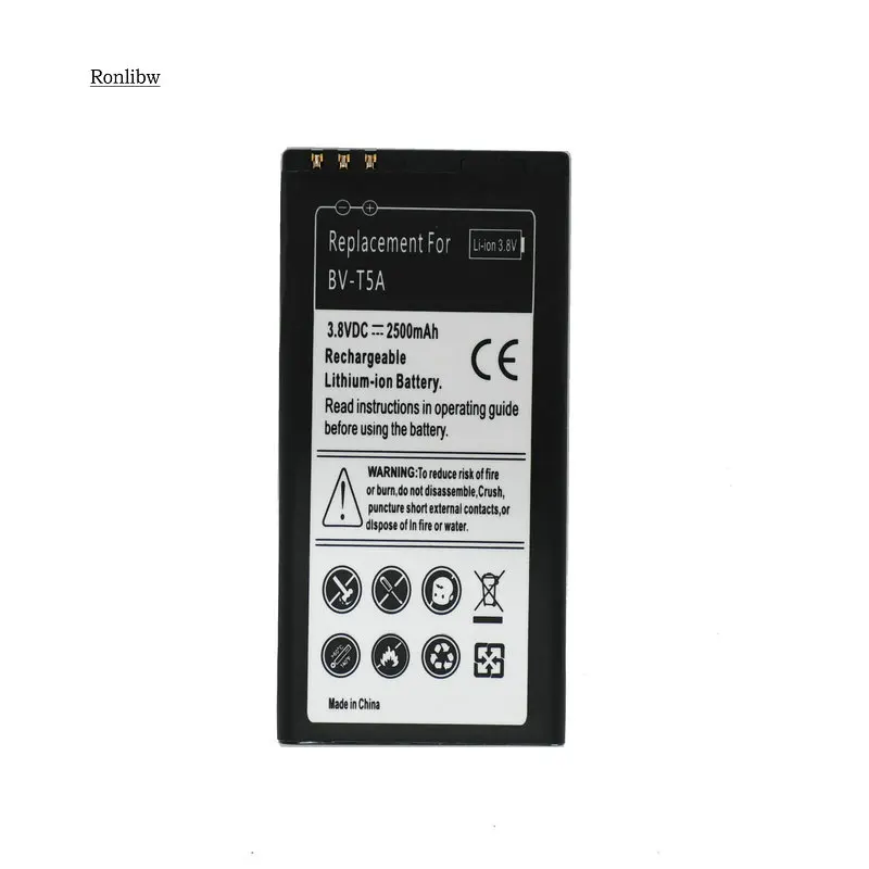 Ronlibw BV-T5A BVT5A запасная литий-ионная батарея + зарядное устройство для Nokia Lumia 730 735 738