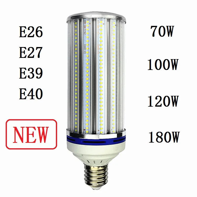 E26 E39 Corn Lamps E27 E40 street lighting 70W 100W 120W 180W LED Bulbs Light Cold Warm White industrial high bay Spotlight 2pcs