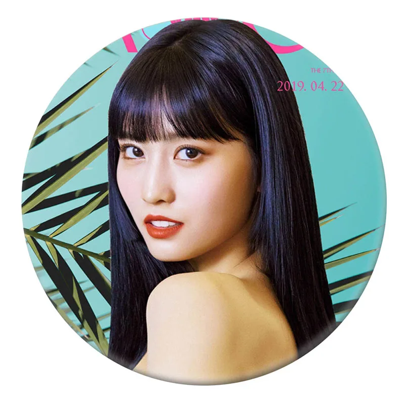 BRH2808H08 KPOP корейский дважды семь мини-альбом \ Fancy You \ 58 мм круглые значки и броши для одежды шляпа рюкзак - Окраска металла: BRH2808H08