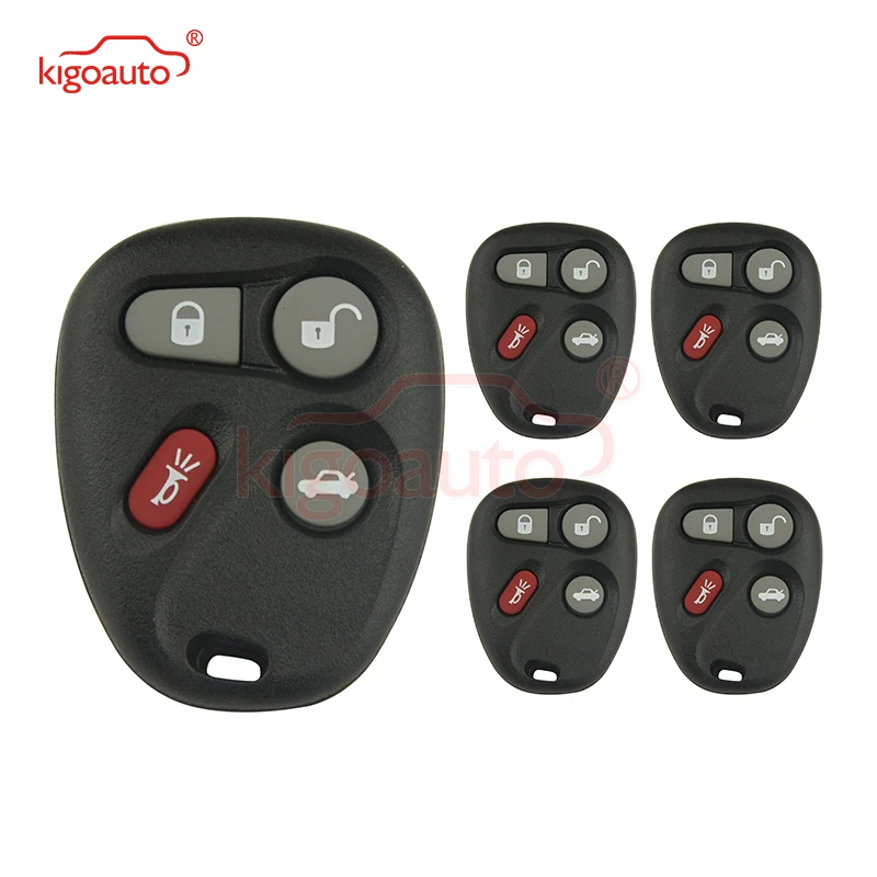 Kigoauto 5 шт. 4 кнопки дистанционный смарт ключ чехол Брелок для GMC Cadillac Buick Chevrolet Mailbu