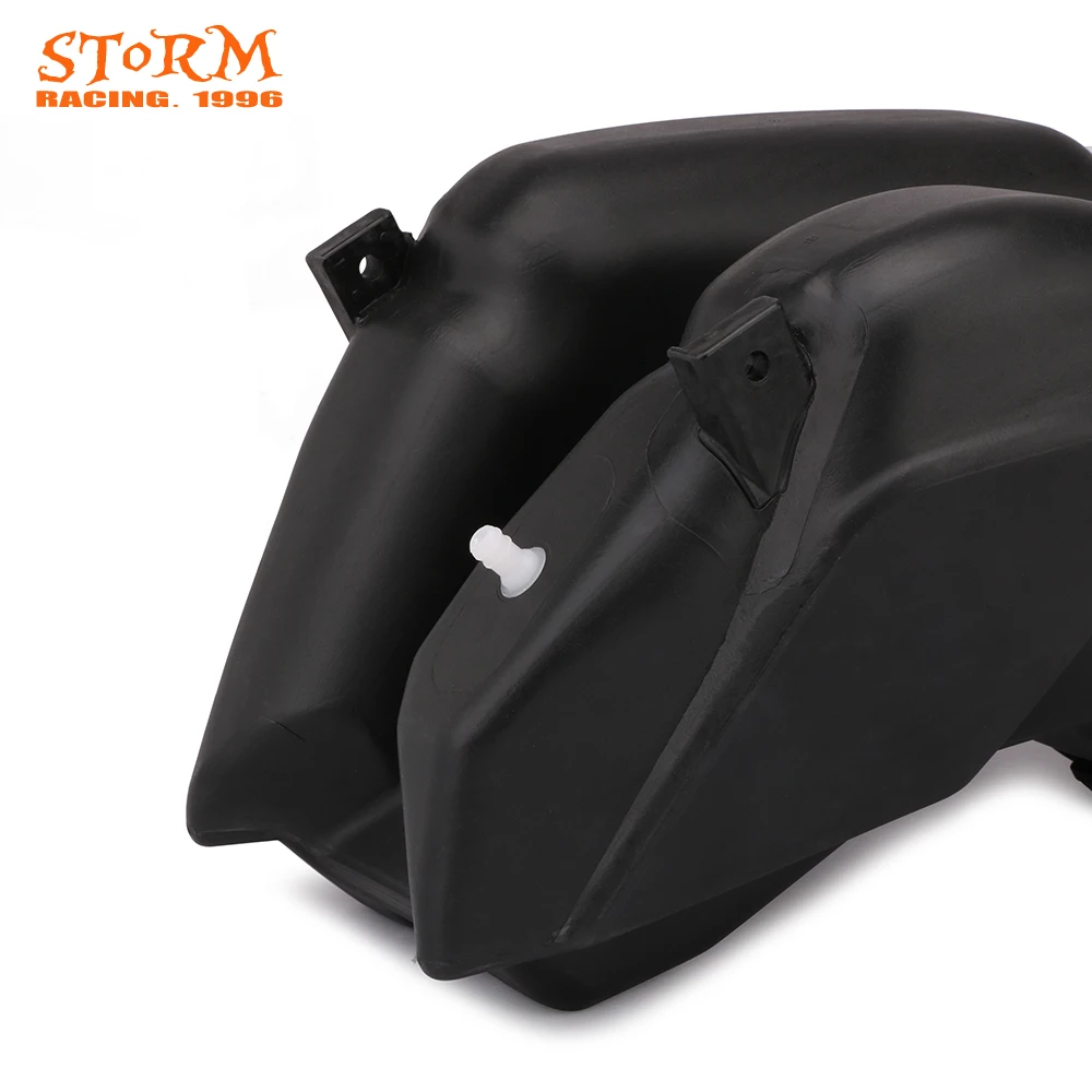 Мотоцикл черный Топливный бак газа с Petcock & Cap для Kawasaki Suzuki KLX110 02 08 KX65 00 RM65 DRZ110 03 05 150CC
