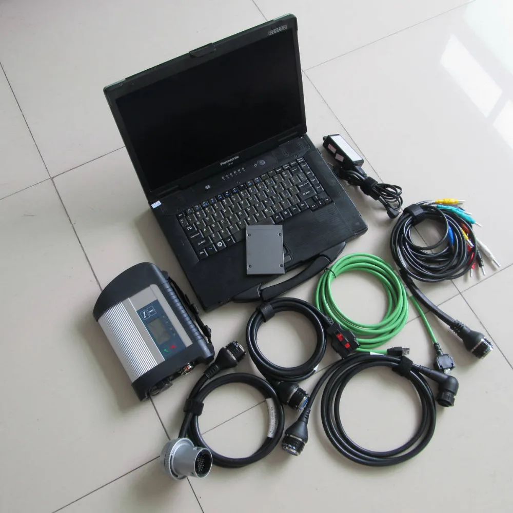 Профессиональная диагностика Star SD C4 с WIFI + toughbook cf 52 установленная V2020.6 mb star