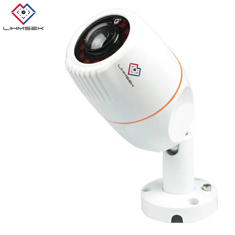 Lihmsek Mini Bullet Водонепроницаемая наружная ИК камера рыбий глаз 700TVL Sony CCD CCTV с 1 2 мм