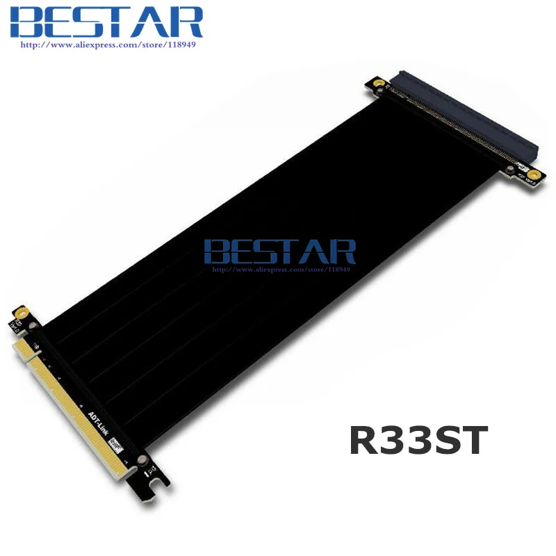 Видеокарта Riser PCI Express E 16x к PCIE 3 0x16 кабель для 20 см 1 м GTX1080TI firepro w7100 quadro K1200 VEGA64|pci-e