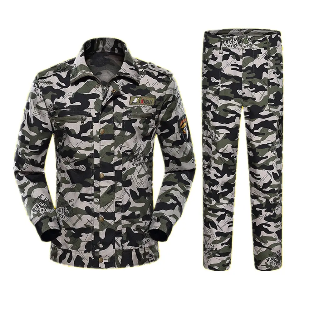 CP camouflage Военная Униформа Снежная камуфляжная армейская Боевая куртка брюки карго Uniforme Militar тактическая CS Softair Мужская Рабочая одежда женская - Цвет: CP camouflage