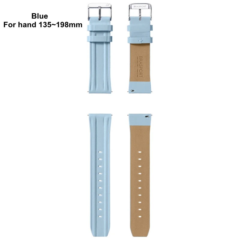 Синий Замена 22 мм ремешок из натуральной кожи для huawei Watch GT Watch 2pro Honor Magic Honor Dream наручный ремень - Цвет: Синий