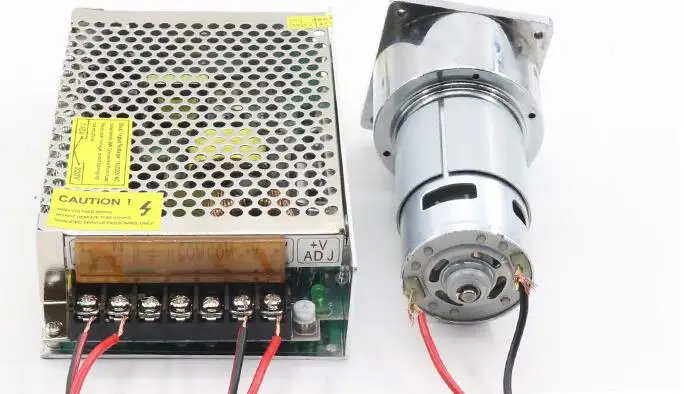 775 DC мотор-редуктор 12V 24V Миниатюрный мотор 35 Вт высокий крутящий момент электродвигатель постоянного тока