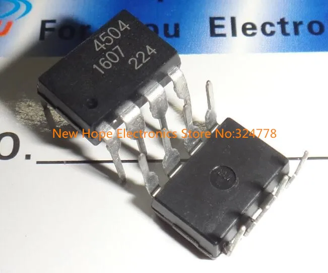 Новая надежда HCPL-4504-000E HCPL-4504 HCPL4504 A4504 4504 DIP8 100% новый | Электронные компоненты и