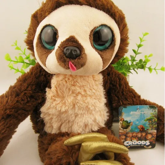 Пояс Ленивец Croods плюшевые игрушки длинные руки обезьяна кукла, креативный выпускной и подарок на день рождения для детей