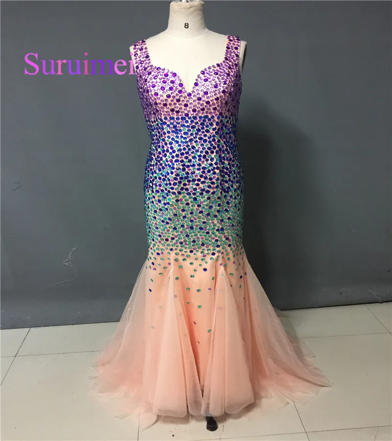 Блестящие 2018 горячая Распродажа платья для возлюбленной Robe de Soiree с без рукавов
