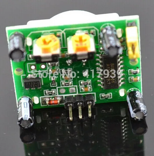 Human body infrared pyroelectric sensor for arduino (2 pieces/lot) | Электронные компоненты и принадлежности