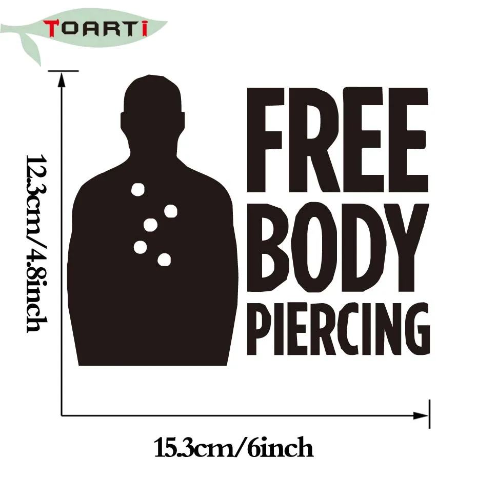 Бесплатно пирсинг Авто Наклейка Наклейки про пистолет права Nra