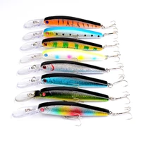 red head minnow lures fishing fish pencil hook baits 13cm 14 5g