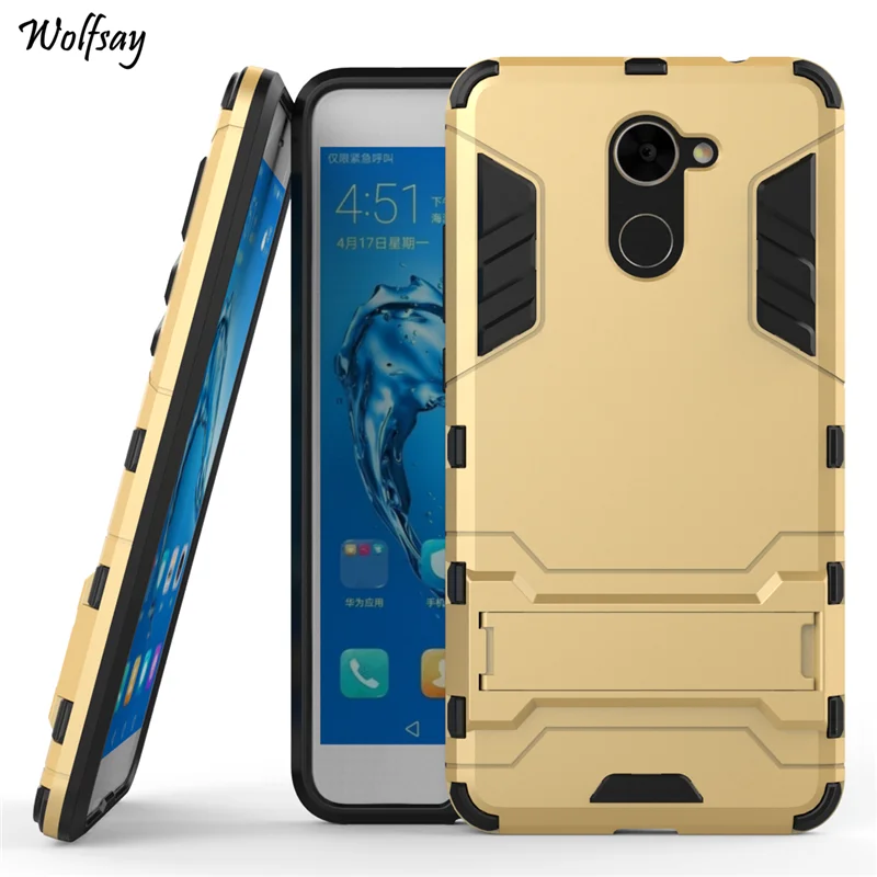 Чехол для huawei Y7 Prime противоударный резиновый ЖЕСТКИЙ чехол-накладка из
