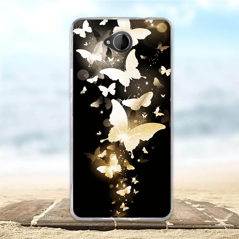 Чехол для Microsoft Lumia 650 силиконовый ультра тонкий мягкий чехол 3D узор Nokia Dual SIM 5 0