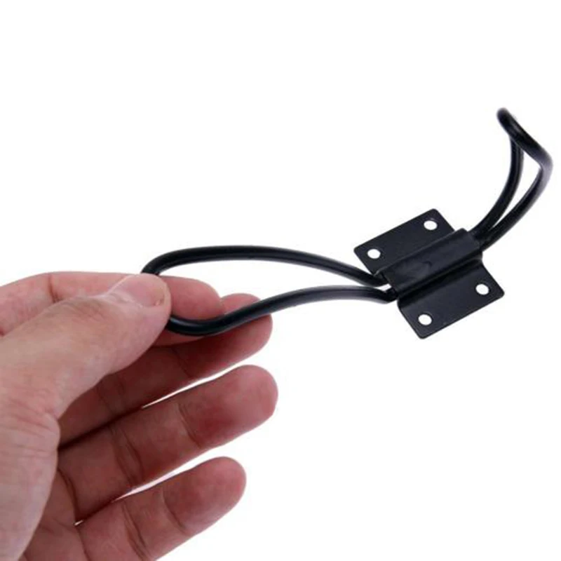 1 шт. винтажный крючок для пальто металлическая настенная вешалка одежды черный