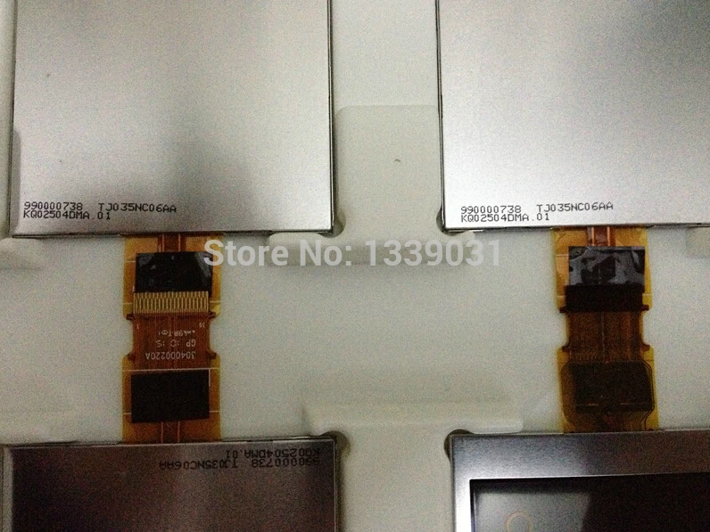 100% протестированный Оригинал 3 5 &quotдля TOPPOLY 990000738 TJ035NC06AA 304000220A ЖК-экран Бесплатная