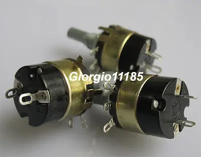 

10pcs WH137-2 Switch Carbon Potentiometer 4.7K ohm