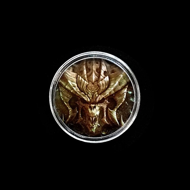 2 шт./лот, новые данные, поступление, Diablo 3 NFC, игровая карта для Amiibo NS/Switch Ntag215, монетная бирка, Элитная территория, Лут, гоблин, быстрая