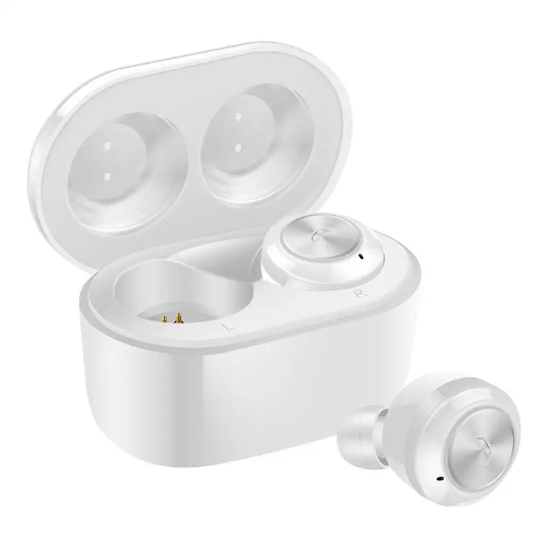 A6 tws White A6 TWS Bluetooth наушники водонепроницаемые BT V5.0 стерео игровые гарнитуры беспроводные наушники с микрофоном - Цвет: A6 tws White