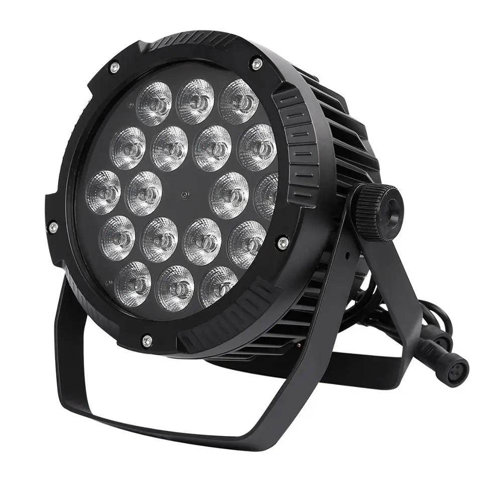Водонепроницаемый IP65 18X15 Вт LED DJ Par свет 6 в 1 RGBWA UV PAR64 DMX сценическое