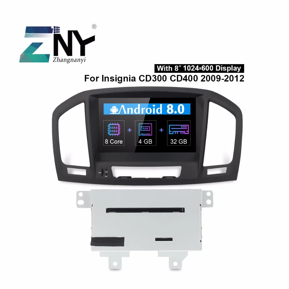 8 &quotips Android 0 автомобильный DVD 2Din Авторадио для Insignia CD300 CD400 2009 2012 Мультимедиа gps