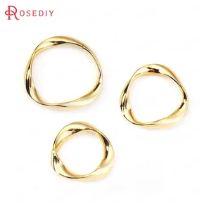 Подвески для ювелирных изделий, из латуни, 162025 мм, 24 к, 4 шт.