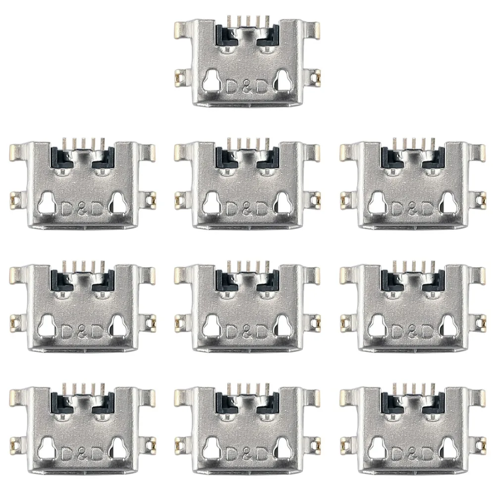 Разъем Micro USB 10 шт./лот Y511 зарядный порт для Huawei Ascend разъем зарядного порта