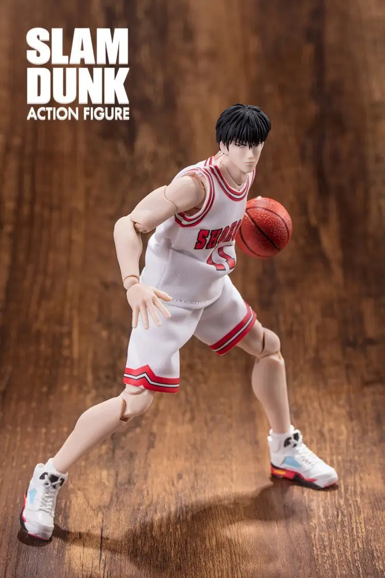 Dasin GT Модель 6 дюймов фигурка аниме Slam Dunk Shohoku Rukawa Kaede white ND033 | Игрушки и хобби