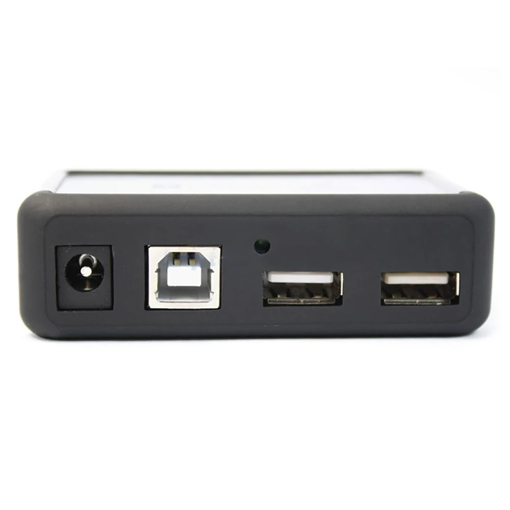 Лучшие продажи Портативный 7 Порты и разъёмы высокое Скорость USB 2,0 концентратор с Мощность адаптер 50 см 5V для портативных ПК