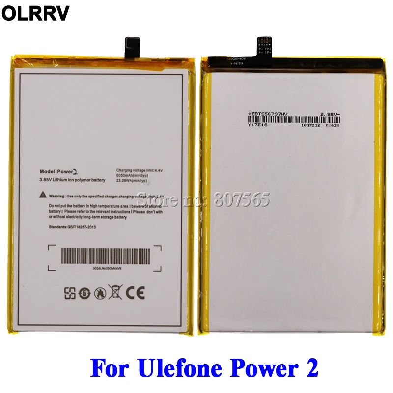 Аккумулятор для Ulefone Power 2 аккумулятор II Phone 5 дюйма Восьмиядерный MTK6750T Android 7 0 | Отзывы и видеообзор