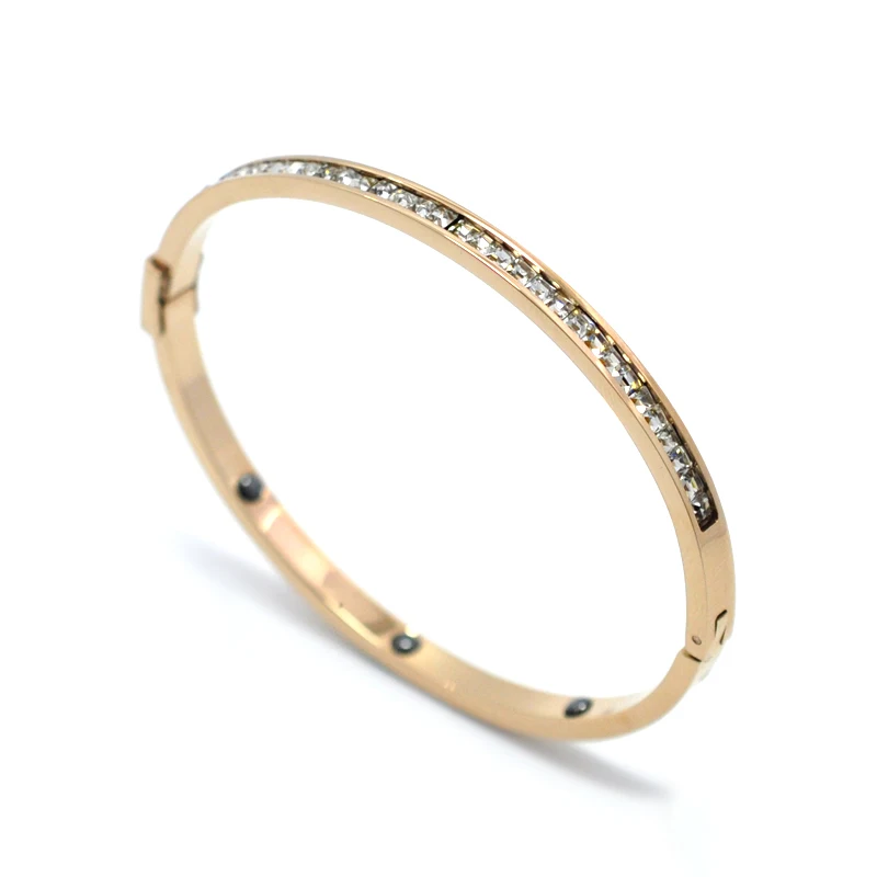 Классический Элитный бренд тонкий ряда кубический циркон браслеты из кристаллов