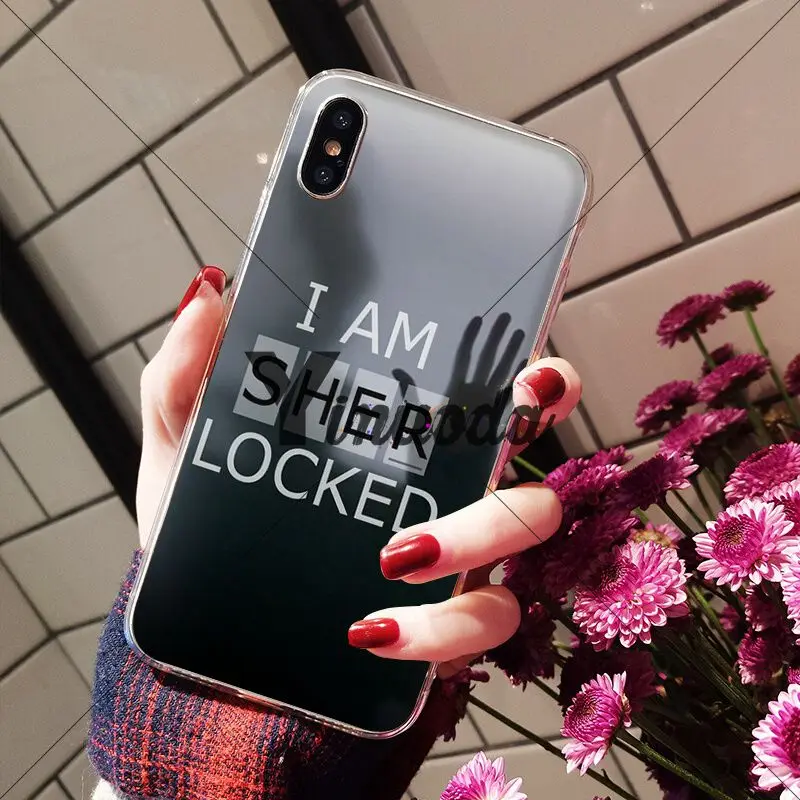Yinuoda I am Sherlock Holmes Sherlocked Colorful Phone Accessories Case for iPhone 6S 6plus 7 7plus 8 8Plus X Xs MAX 5 5S XR | Мобильные
