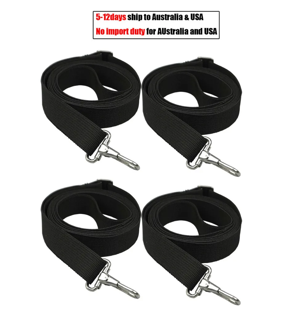 BIMINI Топ ремни 4 PK черный MARPAC лодка регулируемые ремни|strap top|strap strapstrap adjuster |