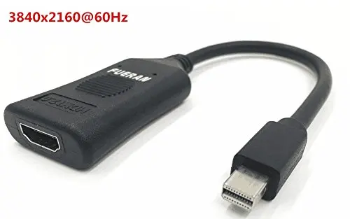 HDMI Adapter - Active Mode DisplayPort to HDMI Male to Female Adapter Supports Ultra High Definition Six Screen Outp 4K@ 60Hz