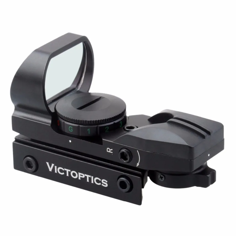 10 шт. VictOptics 1x23x34 камера красный зеленый точечный прицел четыре вида сетки|reticle
