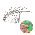 Стальные компрессионные ножницы V-образной формы для садоводства, 10 шт., аксессуары, инструмент, оптовая продажа и Прямая поставка