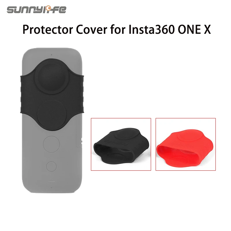 Силиконовый чехол для объектива камеры Insta360 One X защитный Рыбий глаз аксессуары