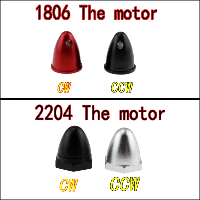 5 пар 20 пропеллер Prop гайка колпачок адаптер CW CCW Для 2204 1806 бесщеточный двигатель