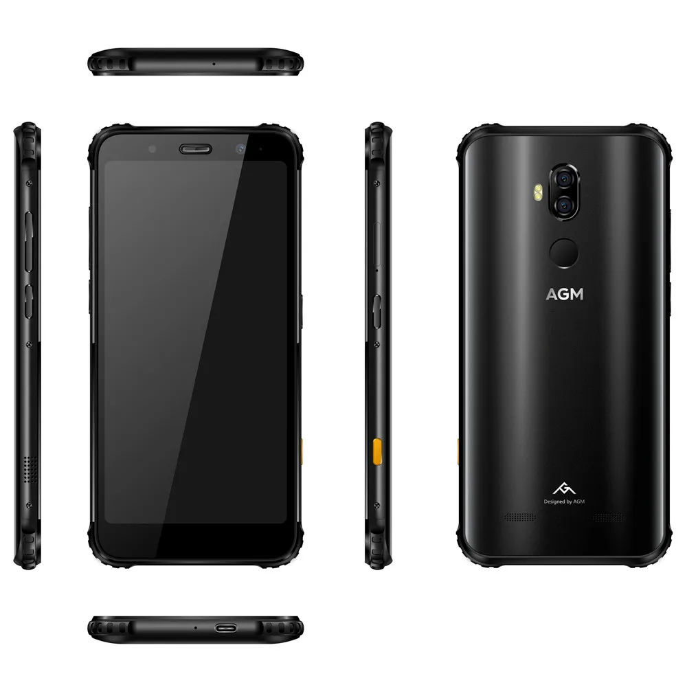 AGM X3 смартфон IP68 8 GB 128 Snapdragon 845 4100 mAh 5 99 &quot12MP + 24MP двойной сзади Cam 20MP Передняя камера