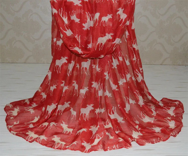 

Ladies spring scarves,deer print scarf,Animal print scarf,Shawls and scarves,Muslim hijab,bandana,ponchos and capes,shawls wraps